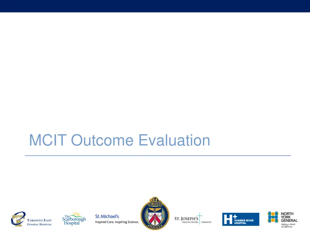 mcit outcome evaluation
