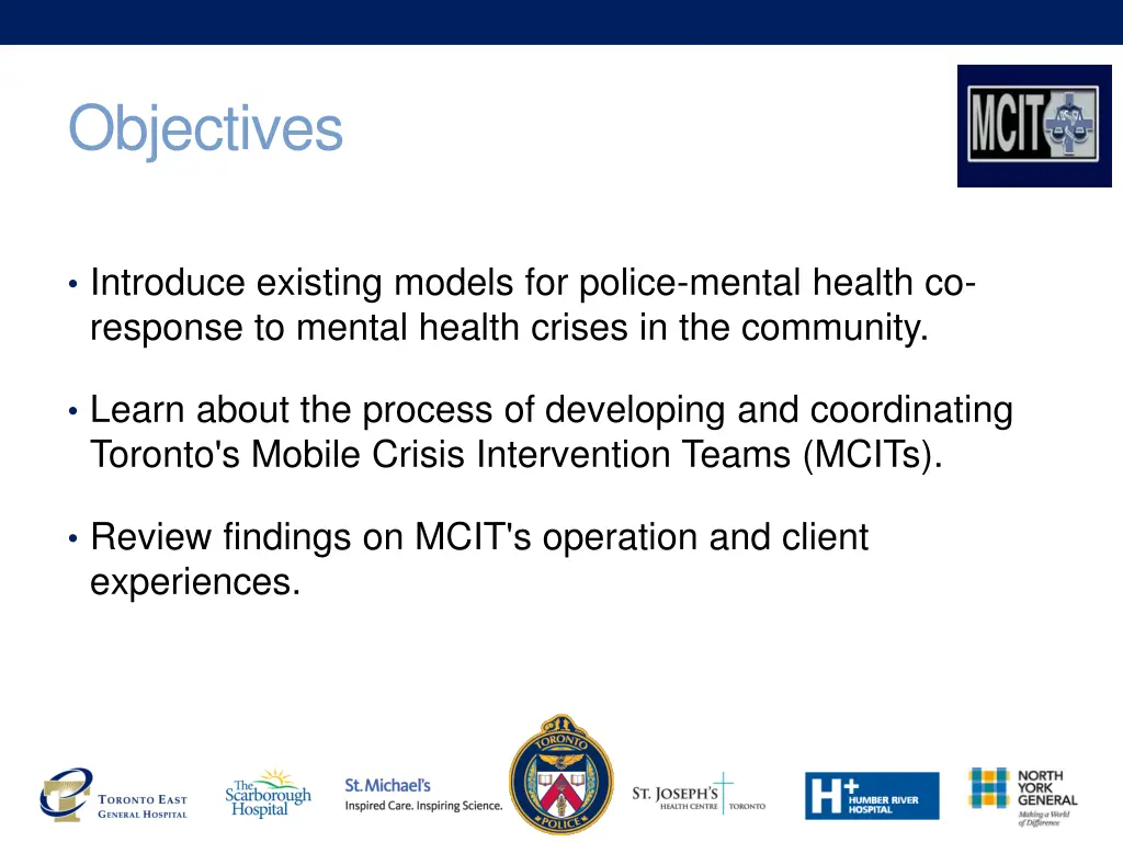objectives