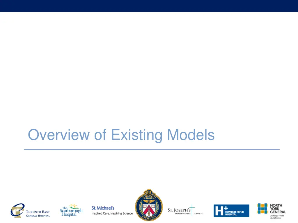 overview of existing models
