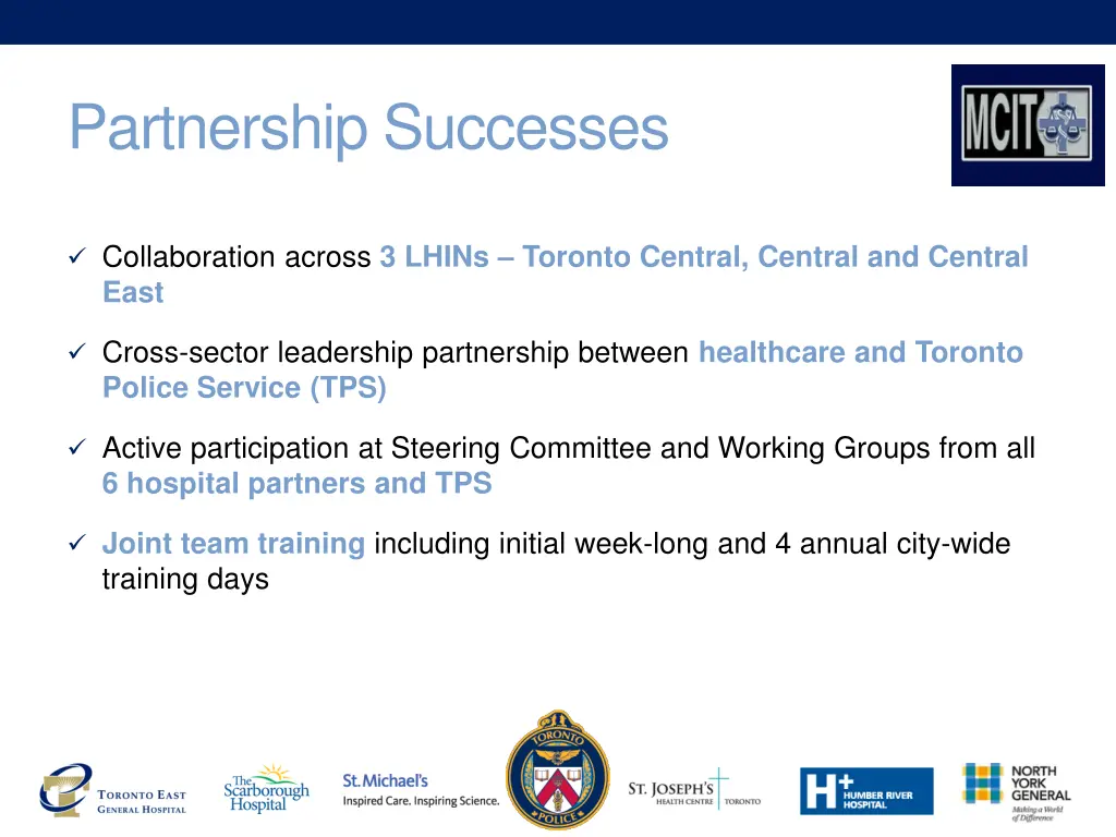 partnership successes