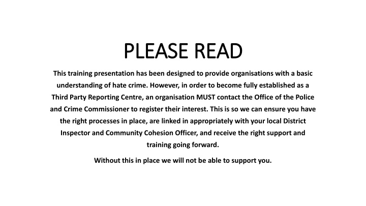please read please read