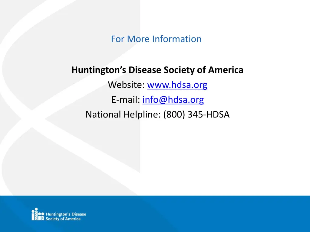 for more information