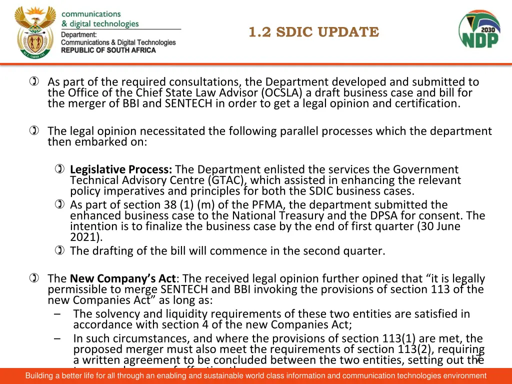 1 2 sdic update