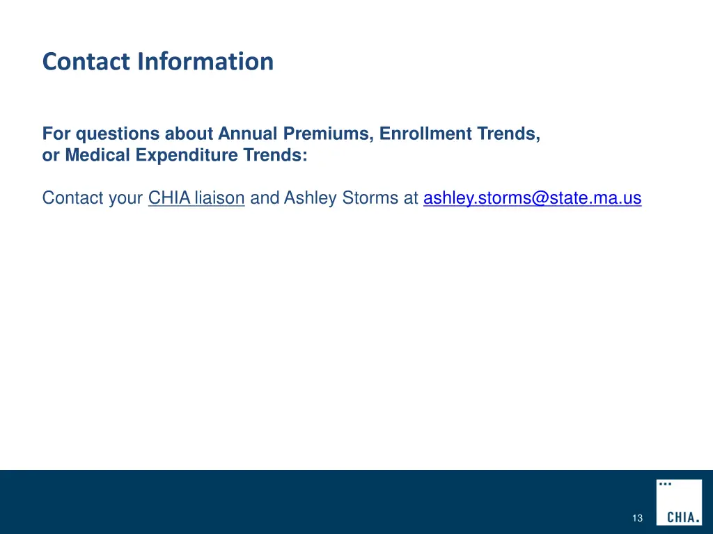 contact information
