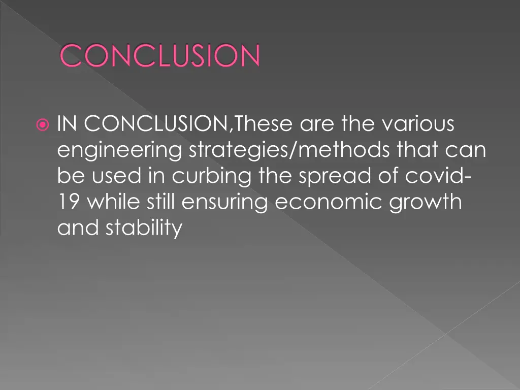 conclusion