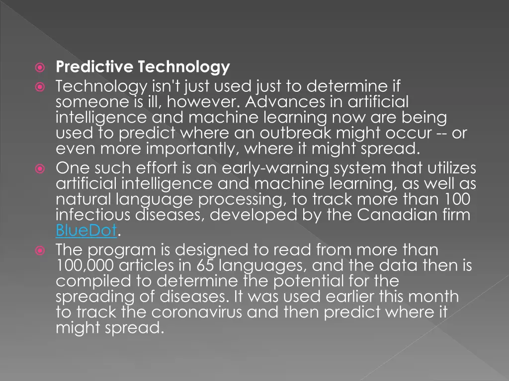 predictive technology technology isn t just used