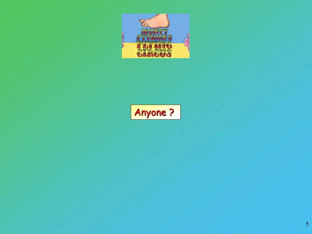 anyone
