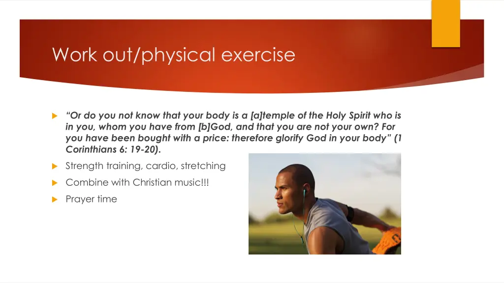 work out physical exercise