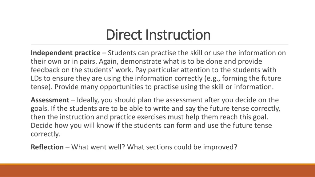 direct instruction direct instruction 5