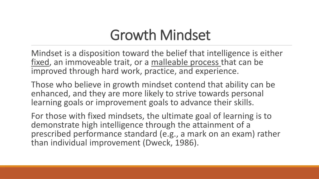 growth mindset growth mindset