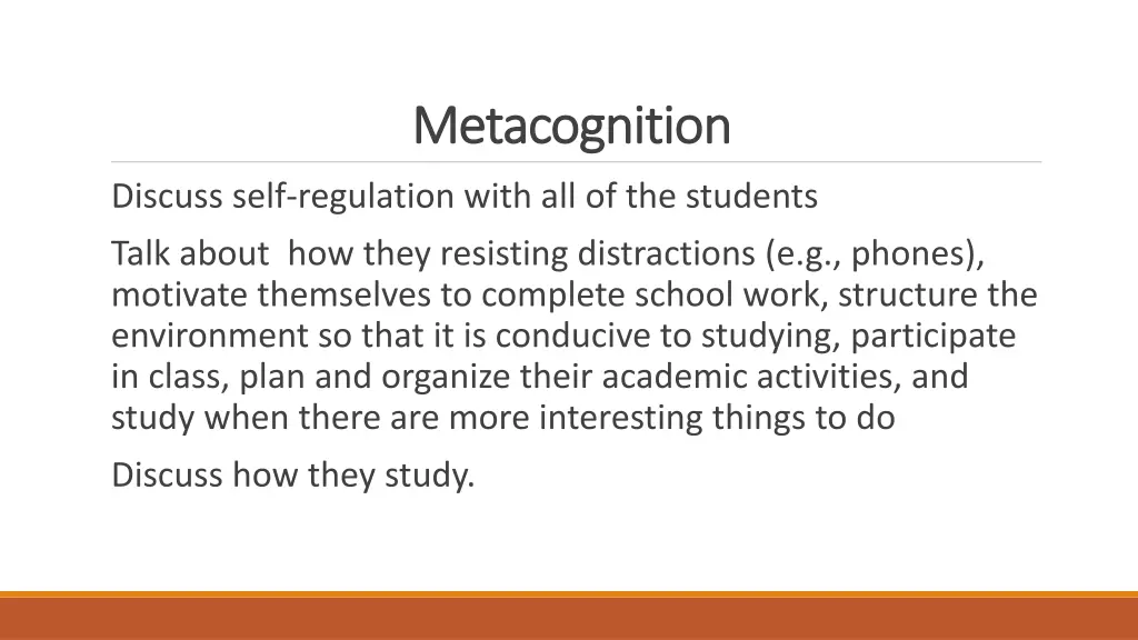 metacognition metacognition 2