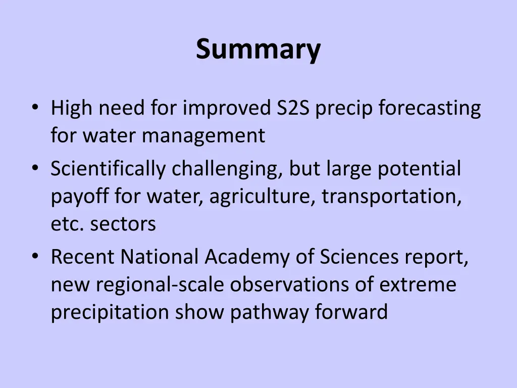 summary