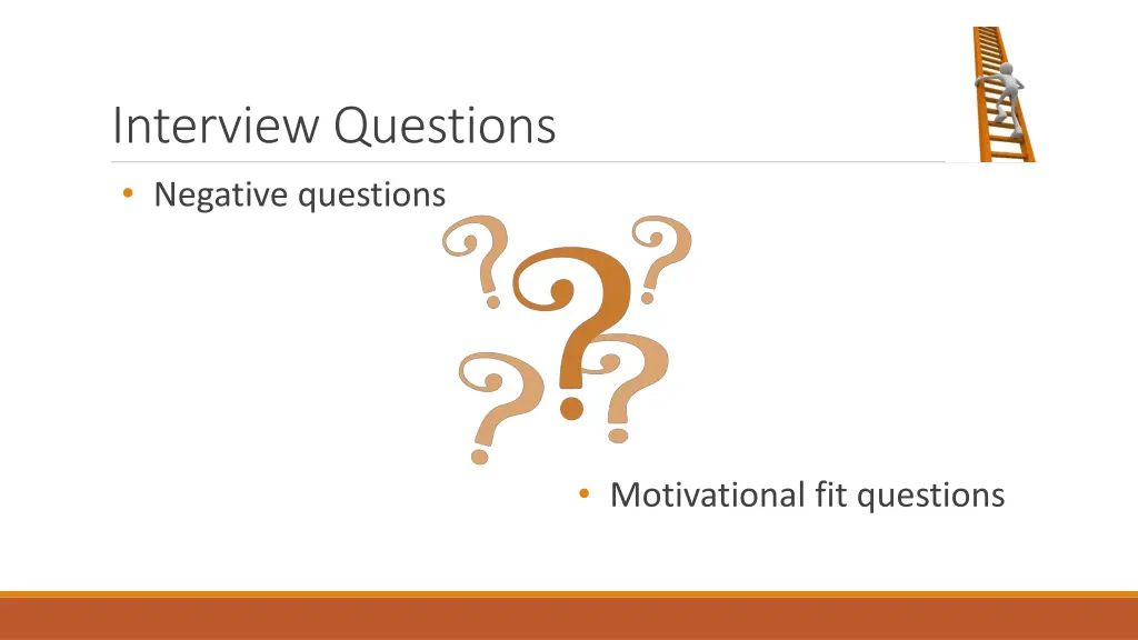 interview questions negative questions