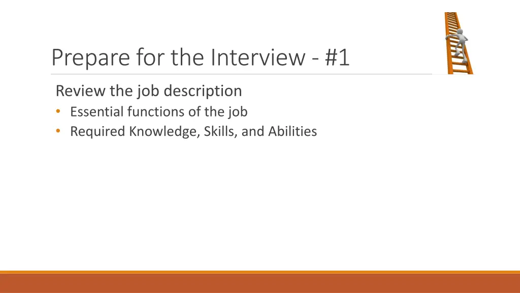 prepare for the interview 1