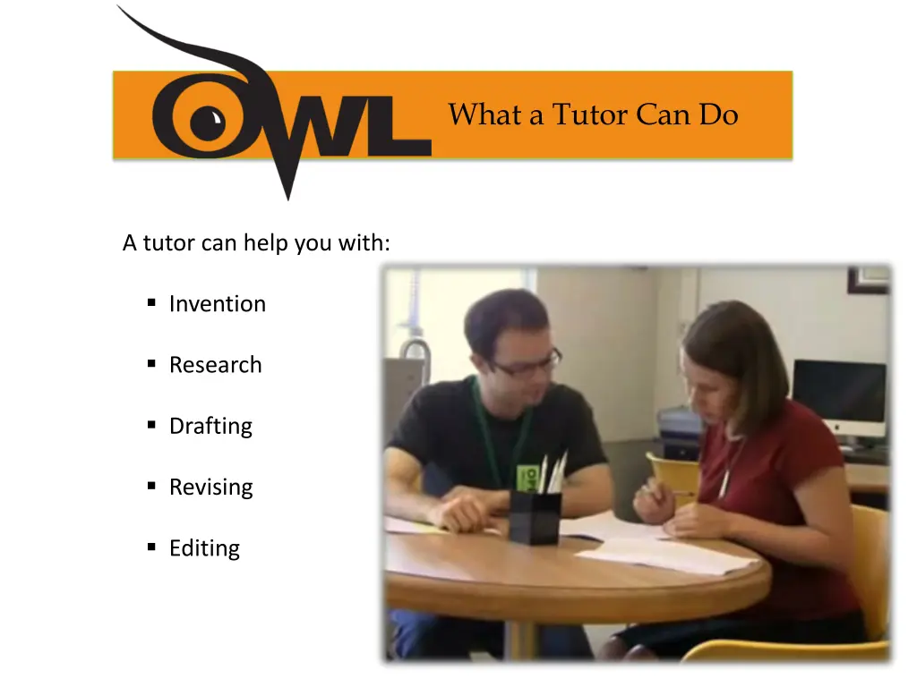 what a tutor can do
