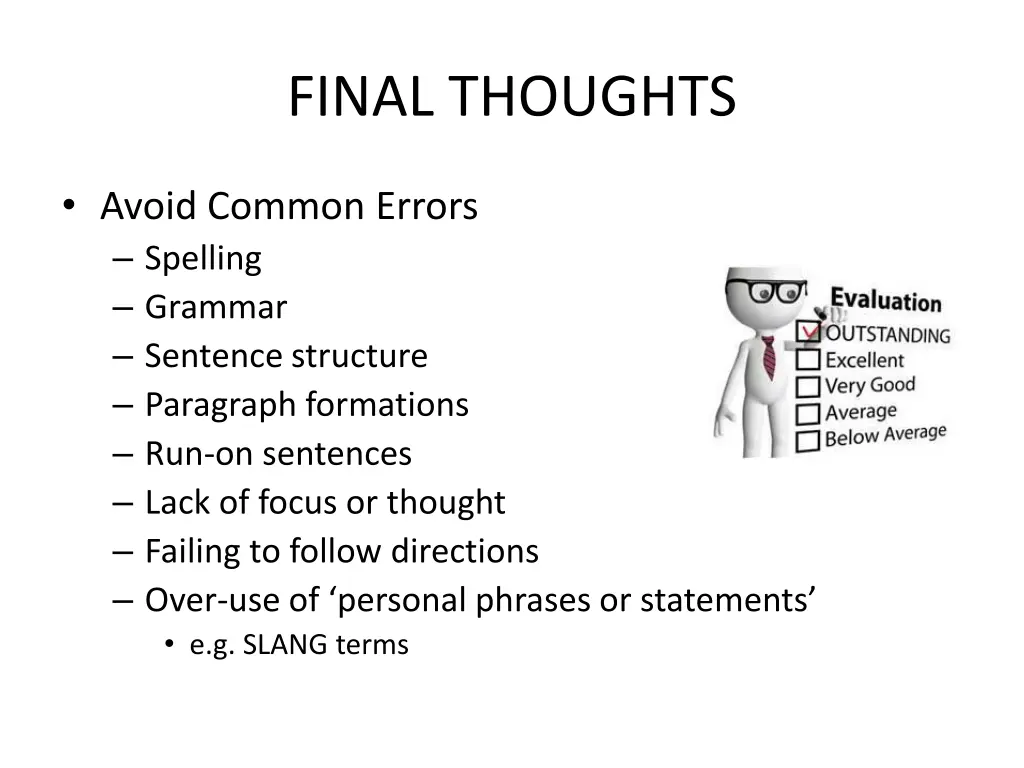 final thoughts 1