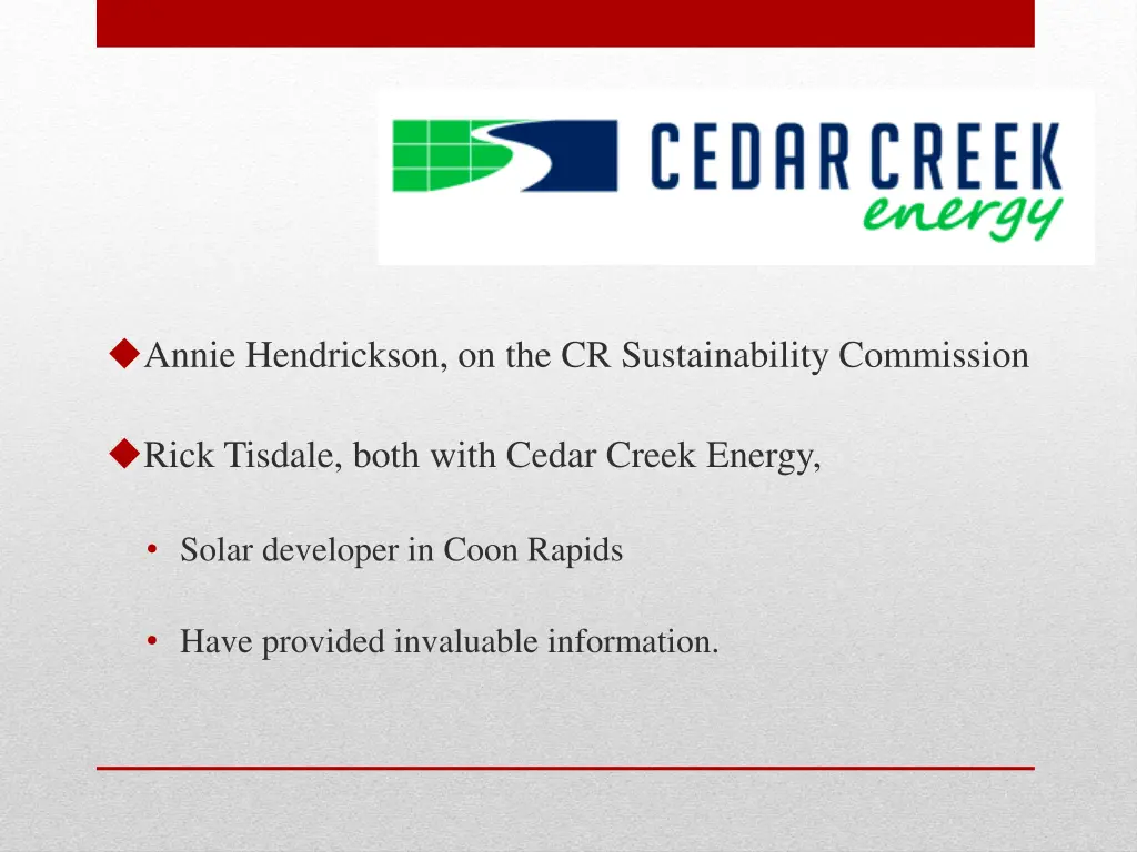 annie hendrickson on the cr sustainability