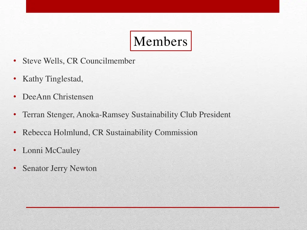 members