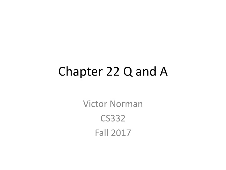 chapter 22 q and a