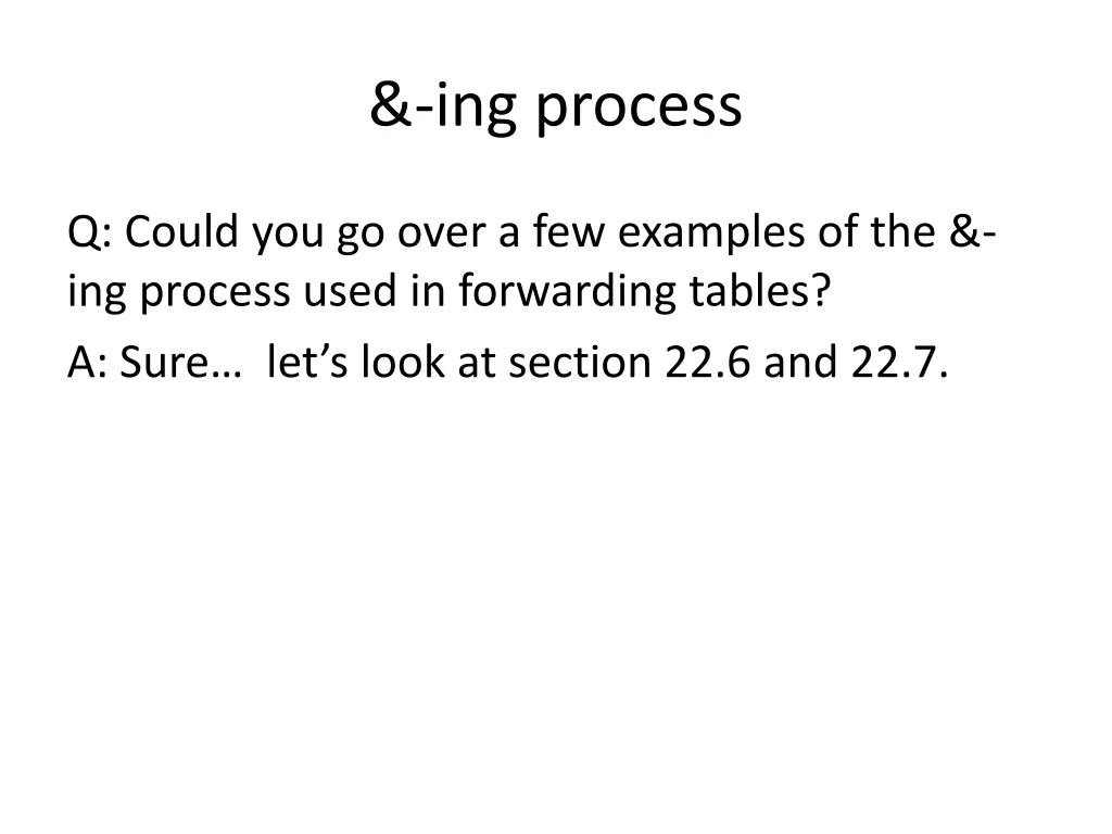 ing process