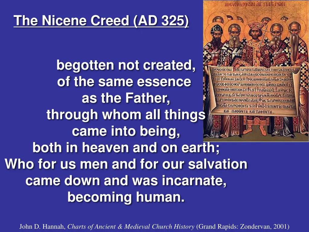 the nicene creed ad 325 1