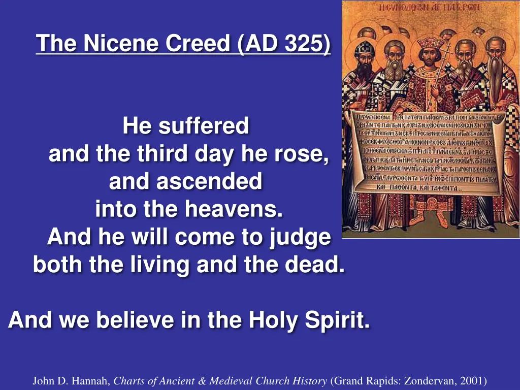 the nicene creed ad 325 2