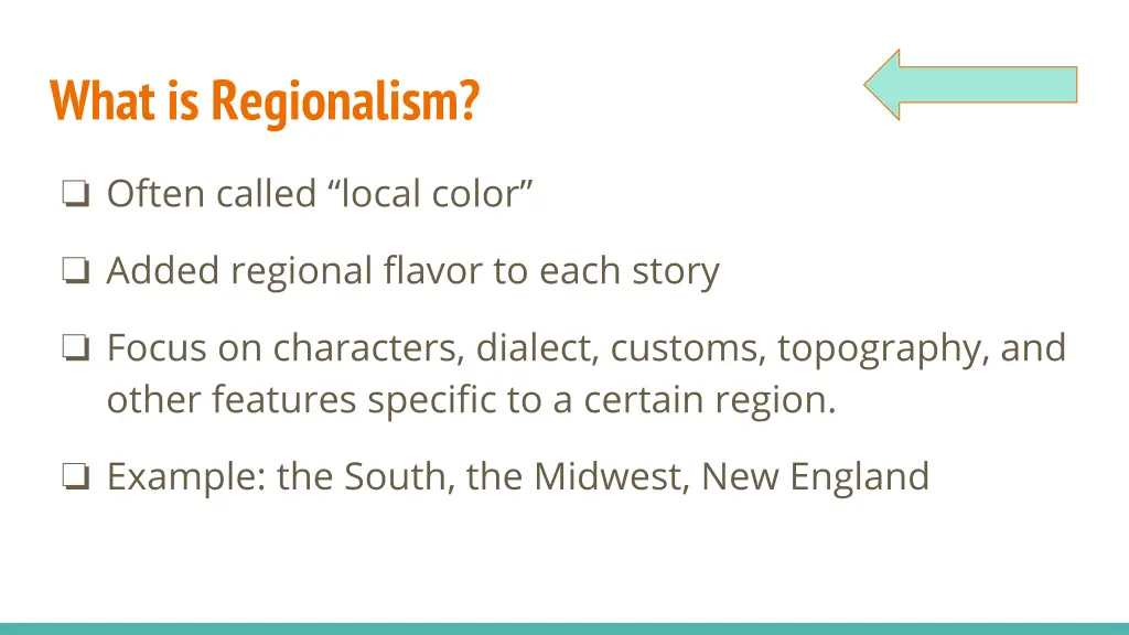 what is regionalism