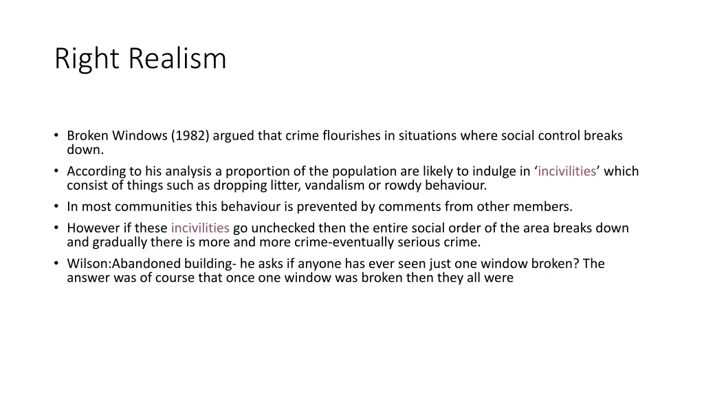 right realism