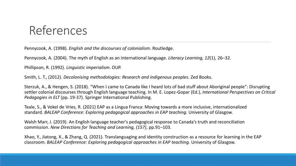 references 1