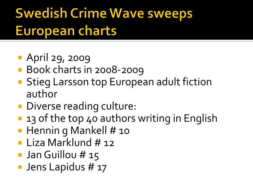 april 29 2009 book charts in 2008 2009