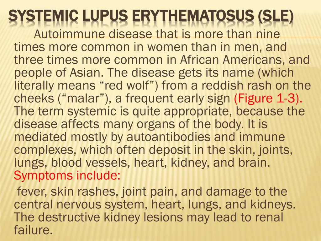 systemic lupus erythematosus sle systemic lupus