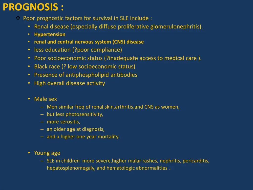 prognosis poor prognostic factors for survival