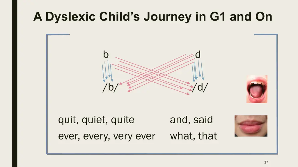 a dyslexic child s journey in g1 and on