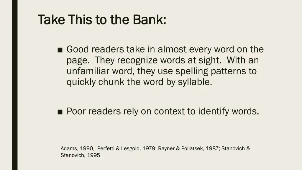 take this to the bank take this to the bank