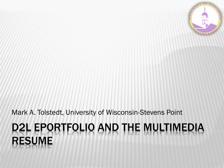 mark a tolstedt university of wisconsin stevens