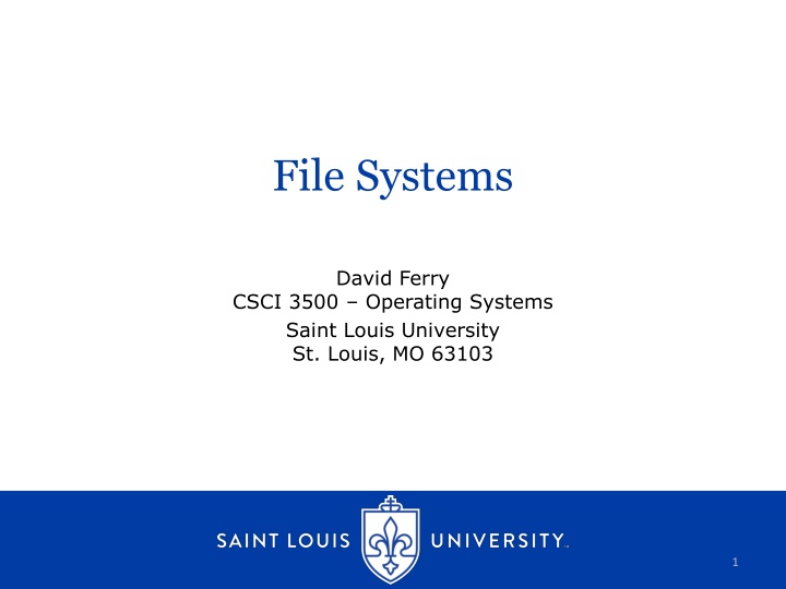 file systems