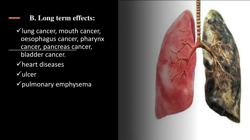b long term effects