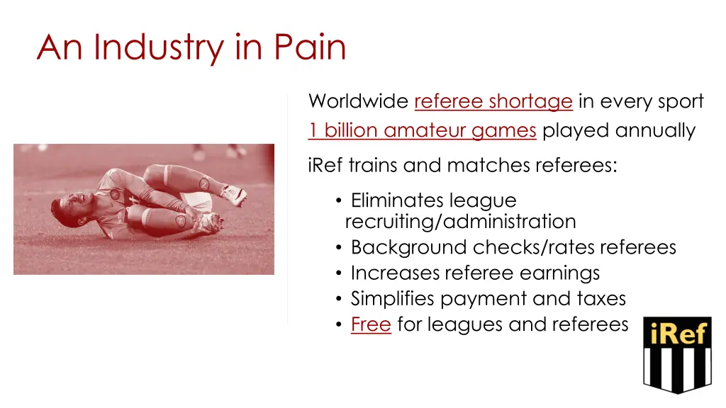 an industry in pain
