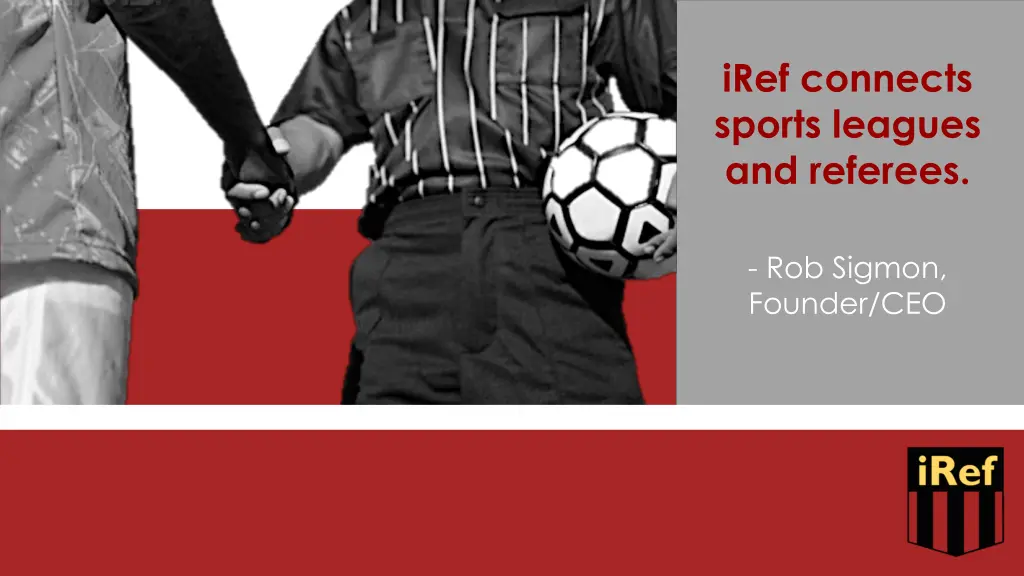 iref connects sports leagues and referees