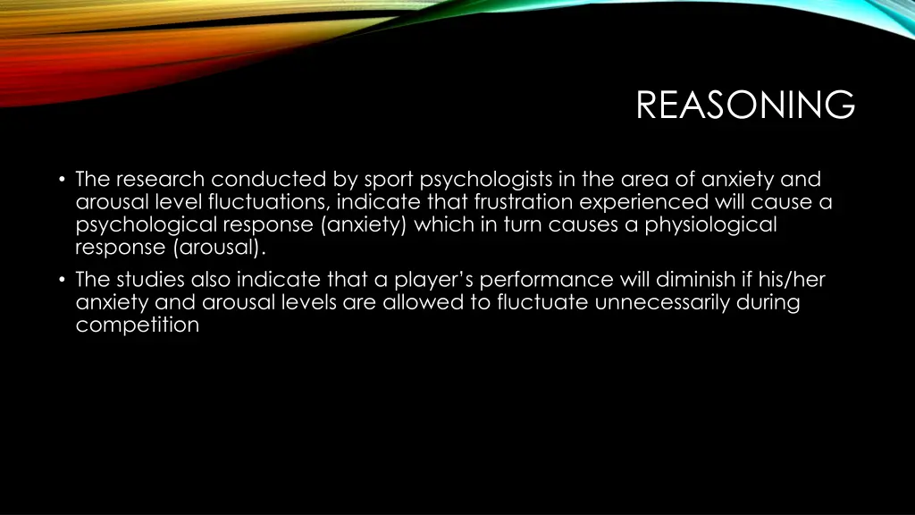 reasoning