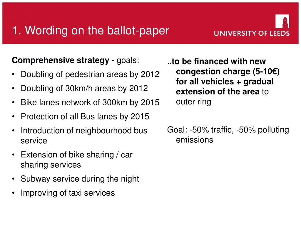 1 wording on the ballot paper