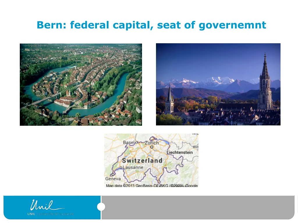 bern federal capital seat of governemnt