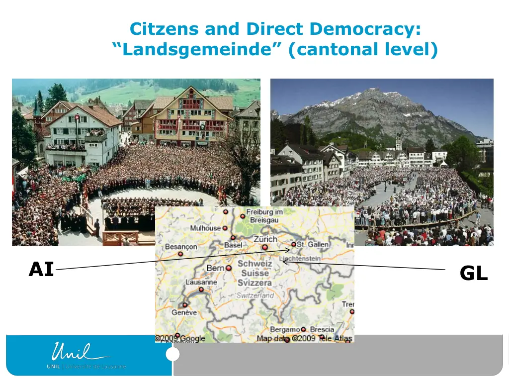 citzens and direct democracy landsgemeinde