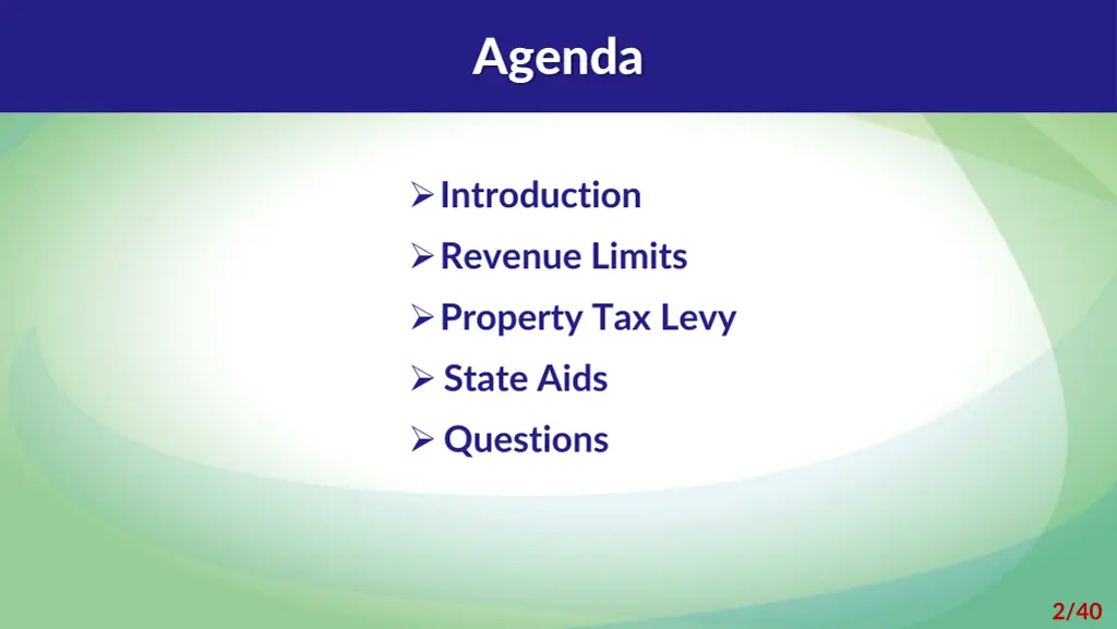 agenda