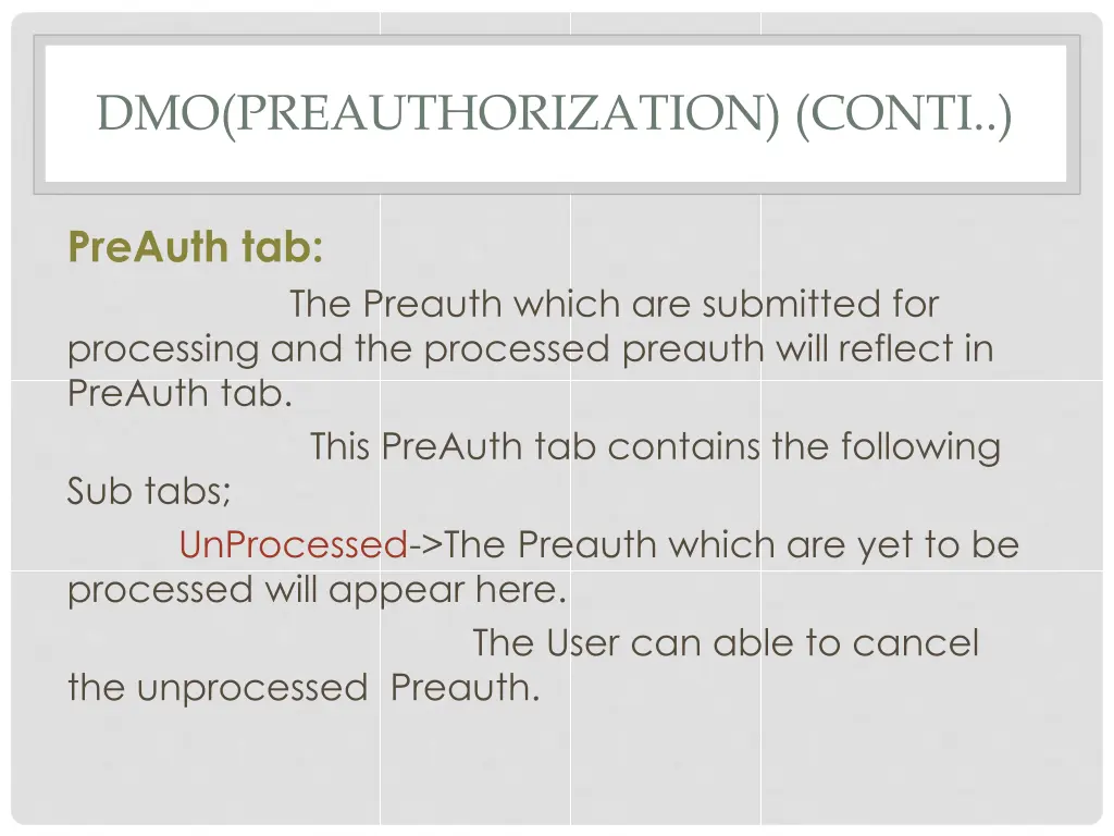 dmo preauthorization conti 1