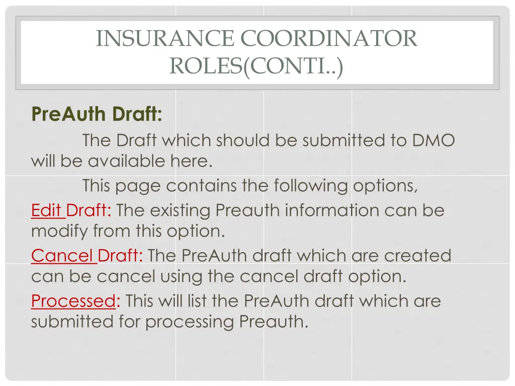 insurance coordinator roles conti 1