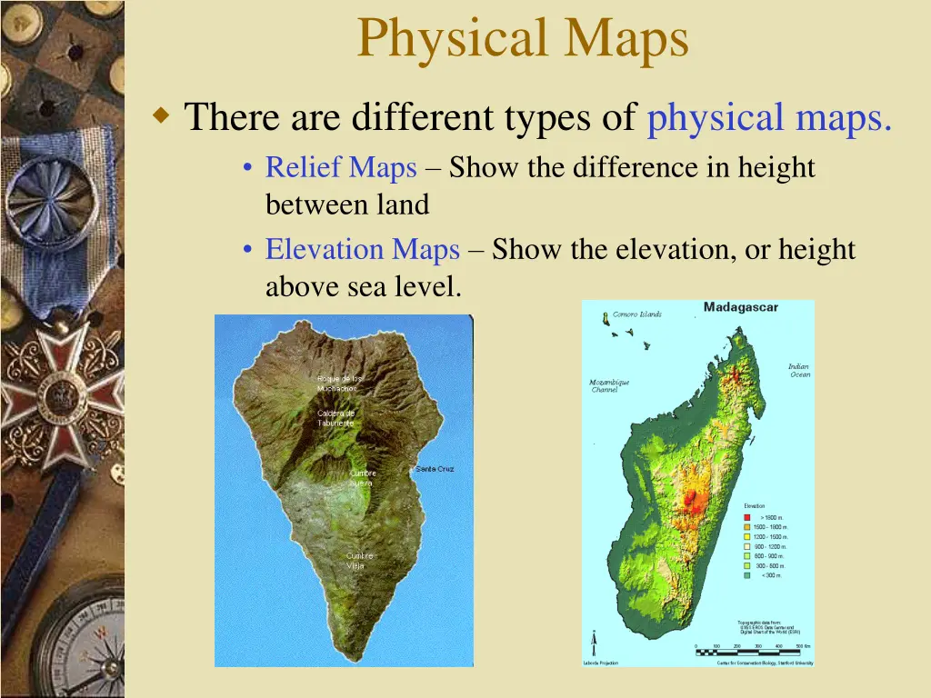 physical maps 3