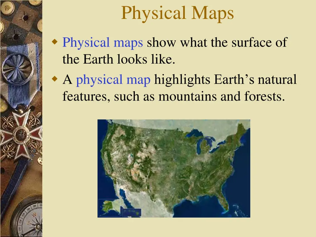 physical maps