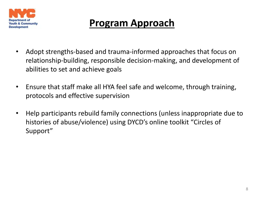 program approach
