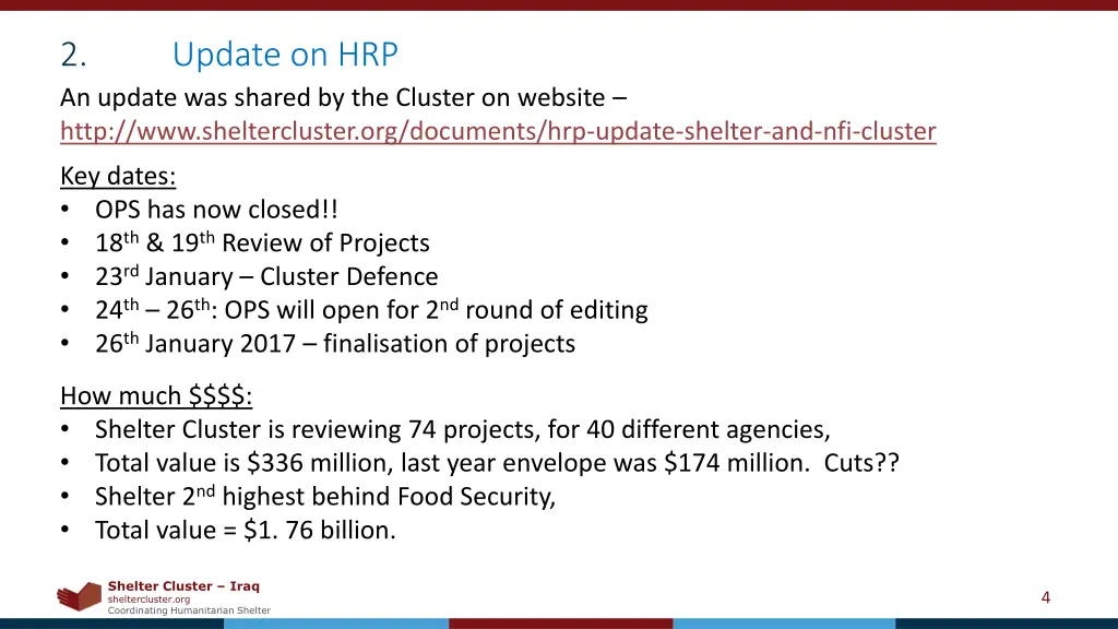 2 an update was shared by the cluster on website